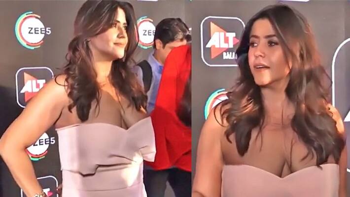 Ekta Kapoor Trolled For Her Strapless Dress Ekta Kapoor Trolled For Her Strapless Dress
