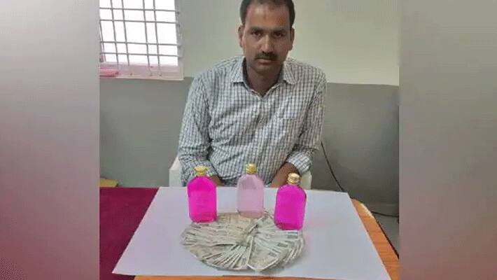 Telangana Cop Caught Taking Rs 17k bribe...Winning Award on Independence Day