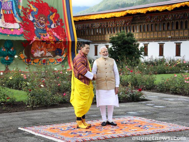 मोदी का भूटान का यह दूसरा और इस साल मई में दोबारा प्रधानमंत्री चुने जाने के बाद पहला दौरा था।