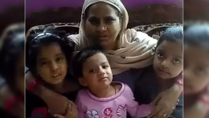 Shocking crime in Delhi, attempts to burn mother alive in front of daughters Shocking crime in Delhi, attempts to burn mother alive in front of daughters