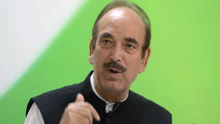 Congress leader Ghulam Nabi Azad, says nobody in the state is happy with article 370 Scrapped Congress leader Ghulam Nabi Azad, says nobody in the state is happy with article 370 Scrapped