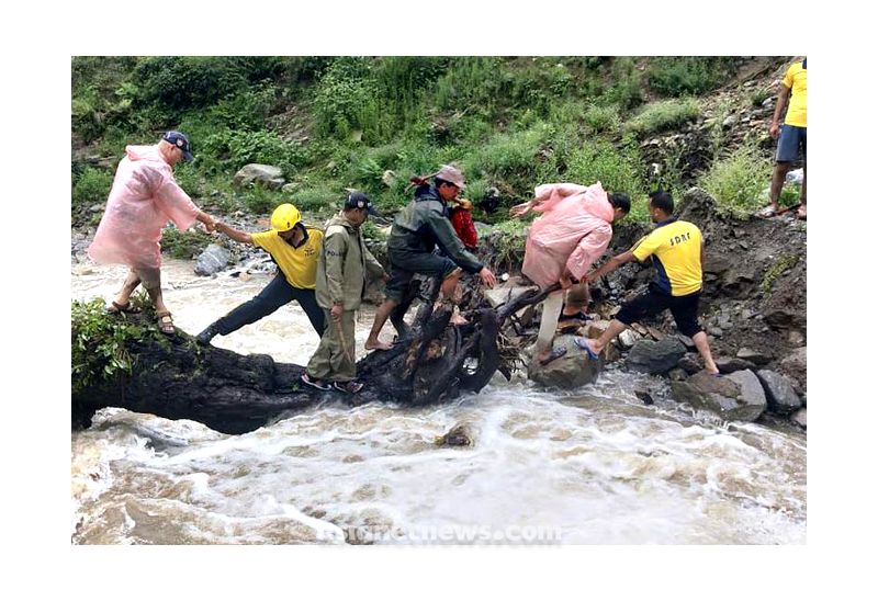 sanal kumar sasidharan manju warrier and shooting team stuck in himachal pradesh flood