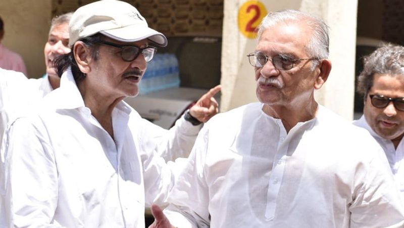 Photos Sonu nigam Gulzar raja murad poonam dhillon condolence to Khayyam