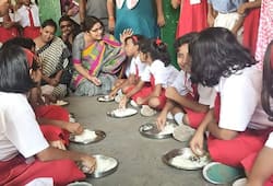 Bengal Just rice salt constitute midday meal in Hooghly government school
