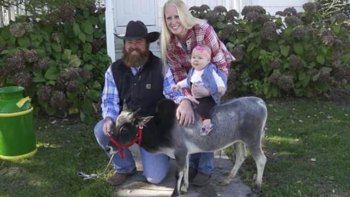 This is the world's smallest bull, recorded in the Guinness Book This is the world's smallest bull, recorded in the Guinness Book