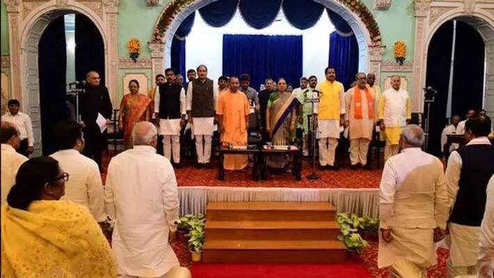 UP Yogi's Aditya Nath is the cief minister again UP Yogi's Aditya Nath is the cief minister again