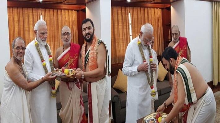 Modi says if mother godess of kollur wishes him to visit temple he will Modi says if mother godess of kollur wishes him to visit temple he will