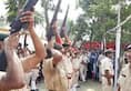 Police guns faint again in Bihar, fire did not fire in the last farewell
