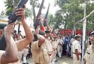 Bihar Police's guns got trapped during low salute, how will they face criminals