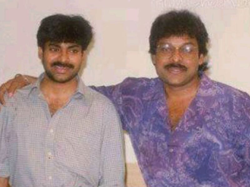 తమ్ముడు పవన్ కళ్యాణ్ తో చిరంజీవి