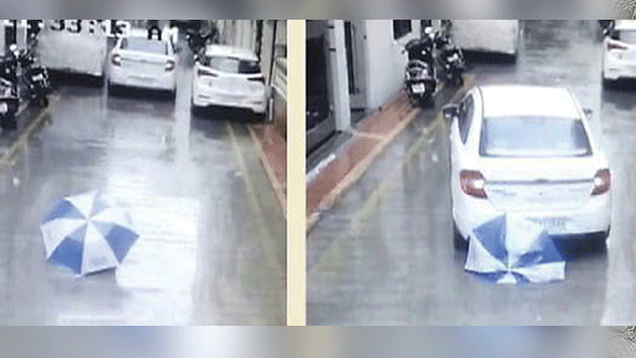 Child accident video viral on social media in surat Child accident video viral on social media in surat