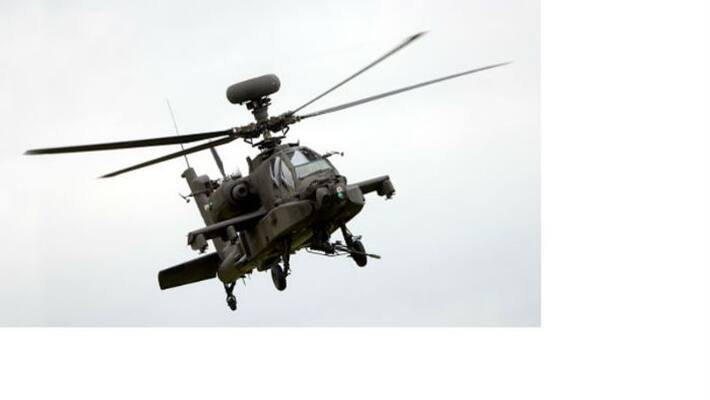 Apache attack choppers will inducted by September Apache attack choppers will inducted by September