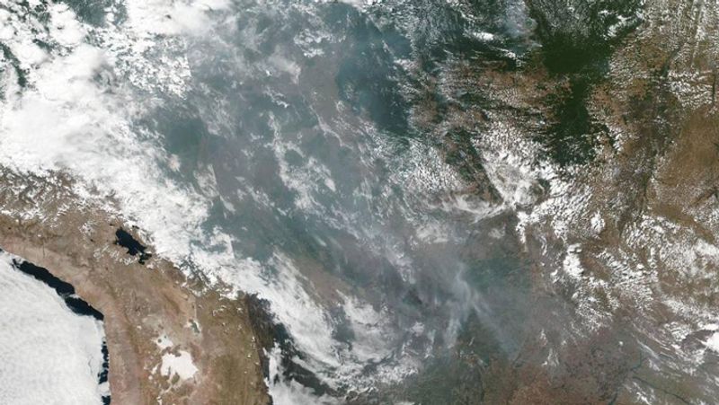 NASA's share of world's largest forest burning for two weeks amid 2700 KM winds