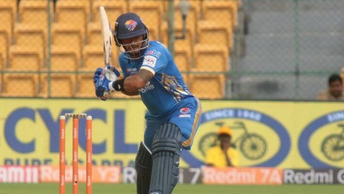 KPL 2019 Bengaluru Blasters register thrilling 1 run victory against Ballari Tuskers KPL 2019 Bengaluru Blasters register thrilling 1 run victory against Ballari Tuskers