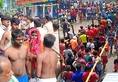 West Bengal 4 killed 27 injured stampede Kachua Loknath Temple