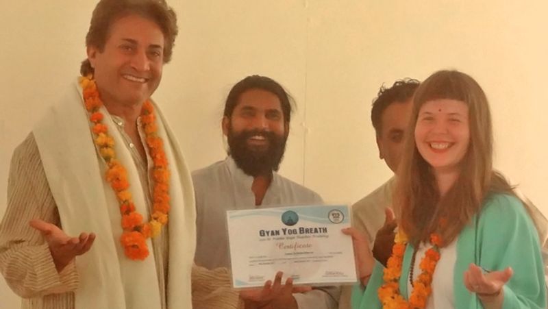 Krishna Sarvadaman Banerjee Running Meditation Center in Rishikesh