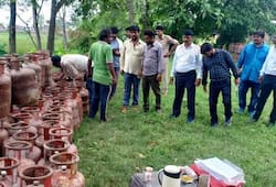 Uttar Pradesh: 5,000 gas cylinders hidden under bushes recovered