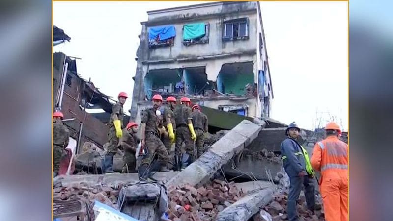 Shocking photos of 4-storey building collapse in Bhiwandi, Maharashtra