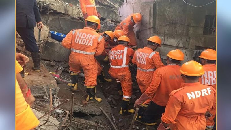 Shocking photos of 4-storey building collapse in Bhiwandi, Maharashtra