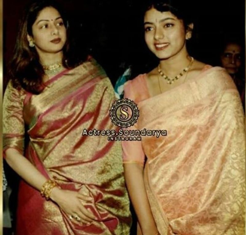 Late Sandalwood Actress Soundarya Sathyanarayana photo gallery