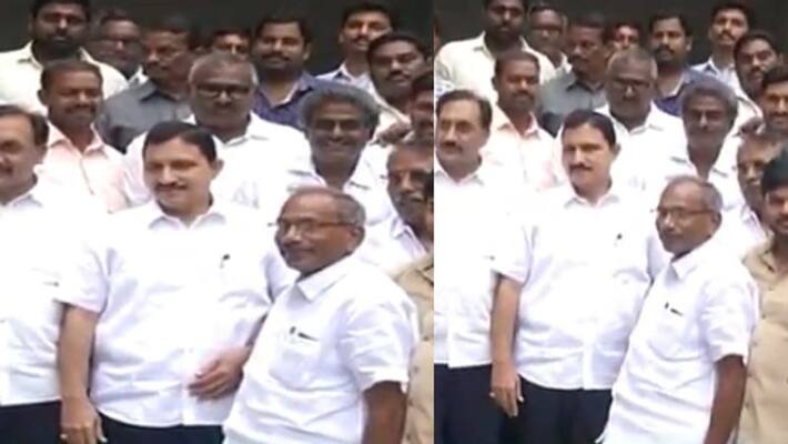 amaravathi farmers met bjp mp sujana chowdary at hyderabad amaravathi farmers met bjp mp sujana chowdary at hyderabad