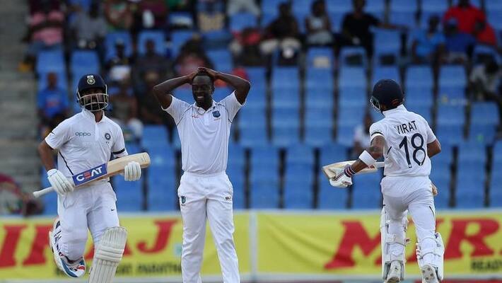Ajinkya Rahane virat kohli take team india to commanding position against windies Ajinkya Rahane virat kohli take team india to commanding position against windies