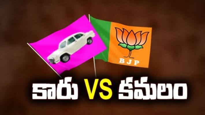 Political Heat between TRS & BJP in Telangana after JP Nadda Visit Political Heat between TRS & BJP in Telangana after JP Nadda Visit
