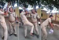 Uttar Pradesh policemen fight on road over bribe; video goes viral