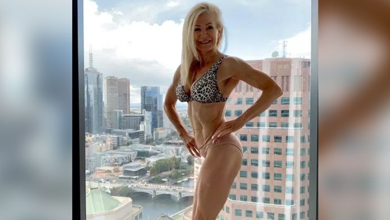 Toned body grandmother reveals secret for perfect body