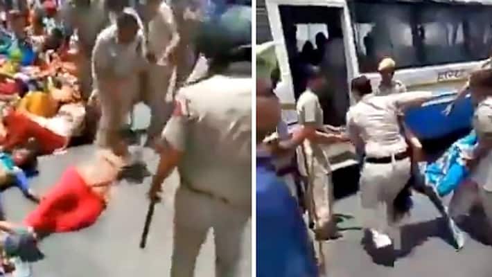 Video of Haryana viral in the name of Kashmir, shared on Pak social media Video of Haryana viral in the name of Kashmir, shared on Pak social media