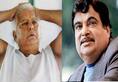 A letter from Nitin Gadkari reminded Lalu Yadav decision