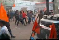 stone pelting on VHP rally from mosque roof in sawai madhopur rajasthan