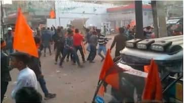 stone pelting on VHP rally from mosque roof in sawai madhopur rajasthan