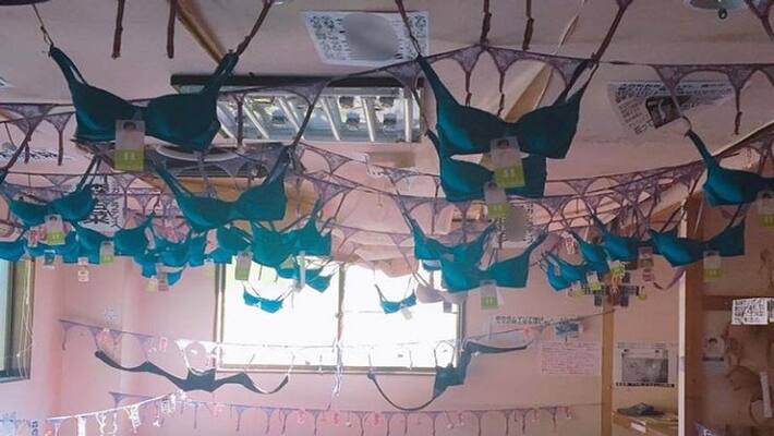 Undergarments are worshiped in this temple, it is called Bra Temple Undergarments are worshiped in this temple, it is called Bra Temple