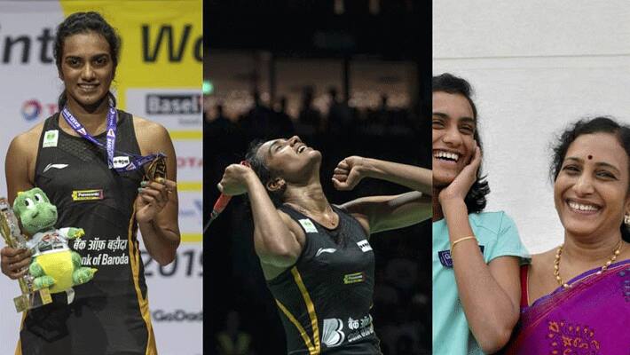 world Badminton Championship 2019... great birthday gift, says P.V. Sindhus mother