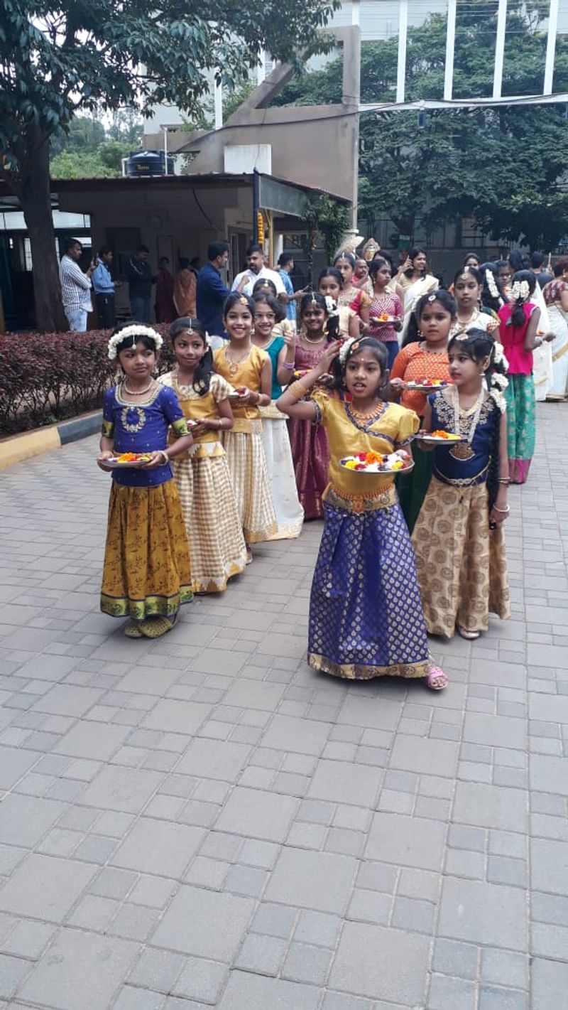 Onam celebrated in Shobha Hillview kanakapura road bengaluru