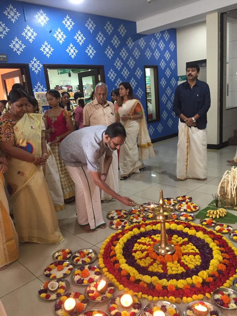 Onam celebrated in Shobha Hillview kanakapura road bengaluru