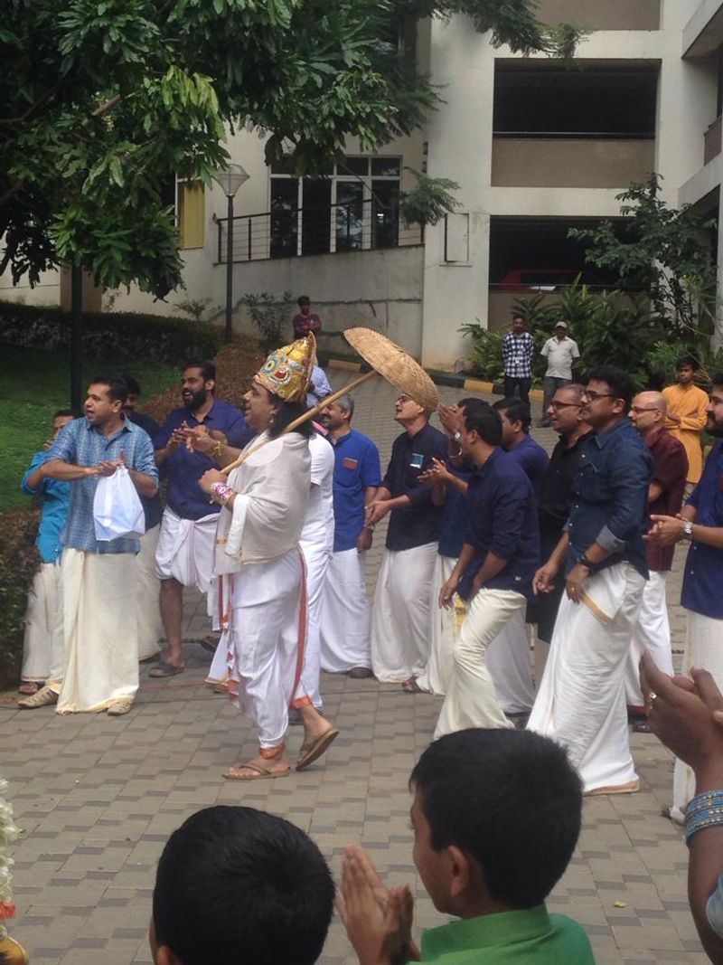 Onam celebrated in Shobha Hillview kanakapura road bengaluru