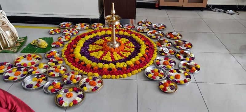 Onam celebrated in Shobha Hillview kanakapura road bengaluru