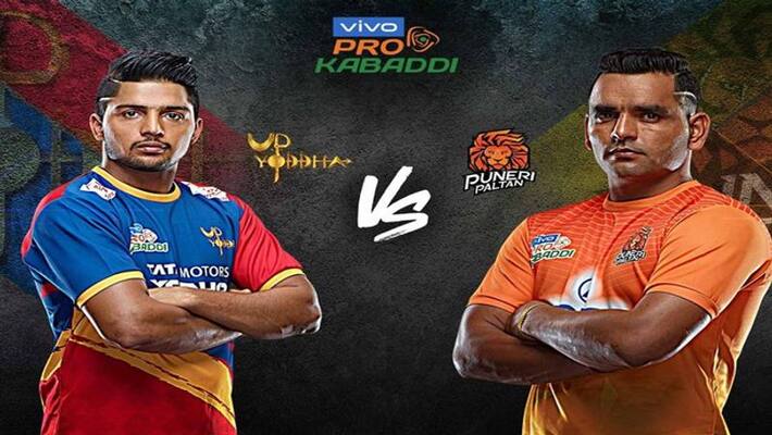 pro kabaddi 2019: up yoddhas victory against puneri paltans pro kabaddi 2019: up yoddhas victory against puneri paltans