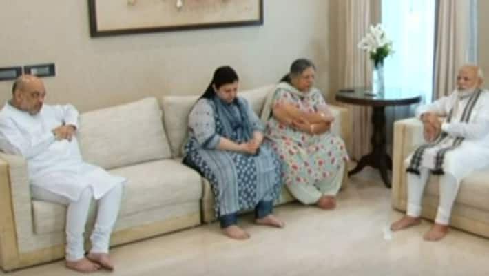 pm Modi return india after concludes successful G7 Summit, visit arun jaitley house pm Modi return india after concludes successful G7 Summit, visit arun jaitley house
