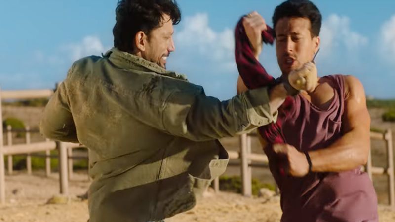 Hrithik Roshan And Tiger Shroff War Movie Action Photos