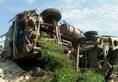 Truck overturns in Tempo and pickup in Shahjahanpur, UP; 16 dead, many serious