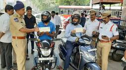 Hyderabad traffic cops distribute free movie tickets to those following traffic rules meticulously