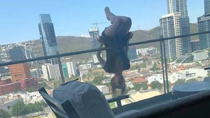 Woman Falls 80 Feet From Balcony While Attempting Yoga Pose Woman Falls 80 Feet From Balcony While Attempting Yoga Pose