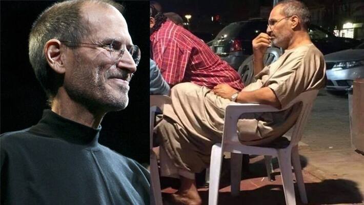 Photo of steve jobs look alike went viral Photo of steve jobs look alike went viral