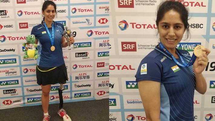 Story Manasi Joshi who won Gold in World Para Badminton championship Story Manasi Joshi who won Gold in World Para Badminton championship