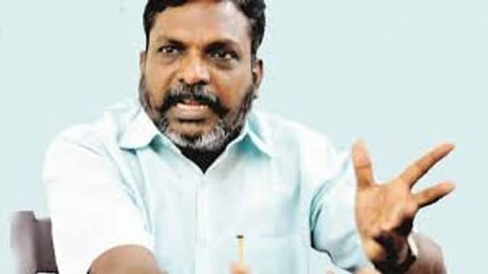 The politics of buying MLAs in the backyard .. The world is watching the BJP's gambling .. Thiruma angry The politics of buying MLAs in the backyard .. The world is watching the BJP's gambling .. Thiruma angry