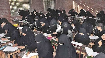 Girls were changing clothes in madrasa room, teacher was watching from CCCT