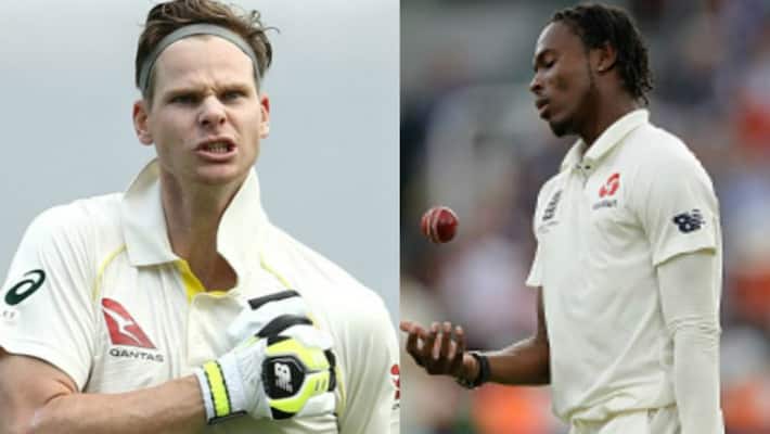 england bowler jofra archer satires on steve smith england bowler jofra archer satires on steve smith